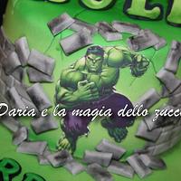 Hulk cake