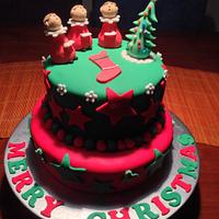 Christmas Boys Choir Cake
