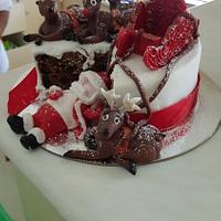 Family Christmas Cake 