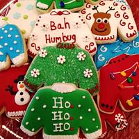 Ugly X-mas Sweater Cookies