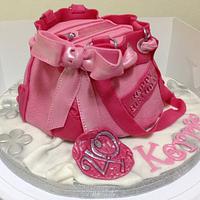 40th Birthday Handbag Cake