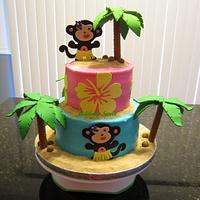 Tropical Monkey Cake