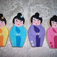 Japanese Geisha Cookies