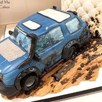 Muddy Wedding Cake!