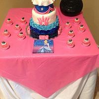 Princess tea party cake