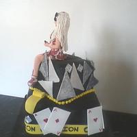 lady gaga birthday cake