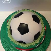Football Arsenal cake
