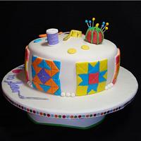 Sewing/Quilting Cake