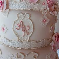 My very own wedding cake - I named it 'love'