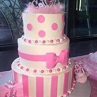 Pink Babyshower Cake