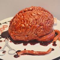 Uman Brain birthday cake