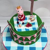 Orla - Peppa Pig Birthday Cake 