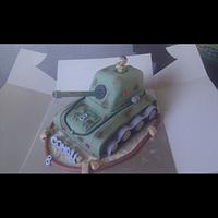 Army Tank cake