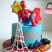 cake spiderman