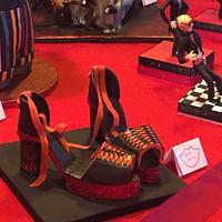 Platform shoes for The Rocky Horror Sugar Show