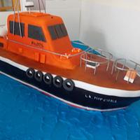 Falmouth Pilot Boat Cake