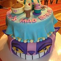 Mad Bridal Shower cake