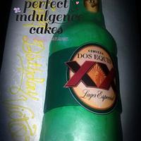 Dos XX Beer Bottle
