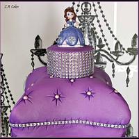 Princess Sofia Pillow Cake