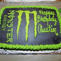 Monster Energy Cake