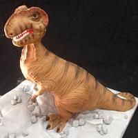 Dinosaur birthday cakes
