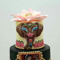 Incredible India Cake Collaboration -  Temple Cake