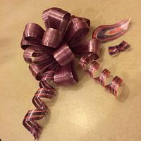 a gift ribbon