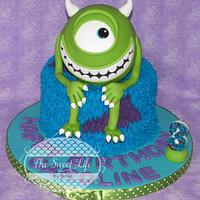 Monsters University Mike Cake