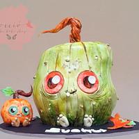 Pumpkin Critters - Halloween Cake 