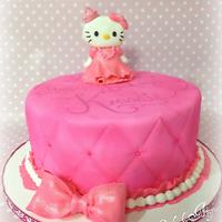 Hello Kitty pink Princess cake