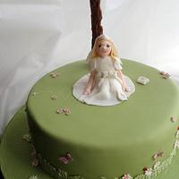 First Holy Communion cake for Ava