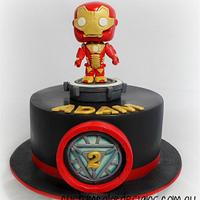 Iron Man Pop Vinyl / Bobblehead Cake