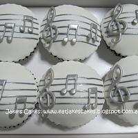 Music cupcakes