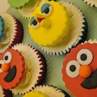 Sesame Street Cupcakes