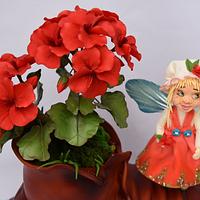 Manka  the Pelargonium fairy