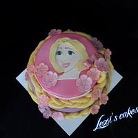 rapunzel cake (fairytale cake)