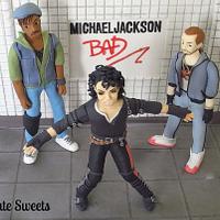 BAD Michael Jackson Figure for HIStory - Told in Cake