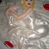 Cake Angel Marilyn Monroe