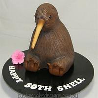 Kiwi Bird Cake