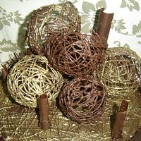 Chocolate Yarn Balls