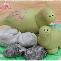 Dinosaur Cake Toppers