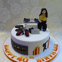 Hip Hop DJ cake