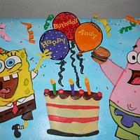Spongebob & Patrick having a Party!