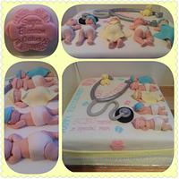 SCBU nurse's retirement cake