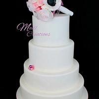 Wedding cake wafer paper
