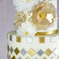 Cake Inspirated By Georges Chakras Haute Couture Collection 2015.
