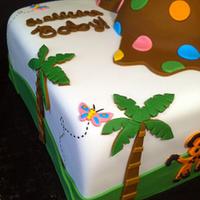 Jungle Babyshower Cake