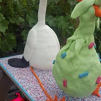 Fondant Cake Toppers Gender Reveal Collaboration  