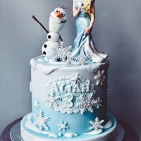 Elsa and Olaf 