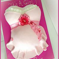 Feminine Baby Shower Cake